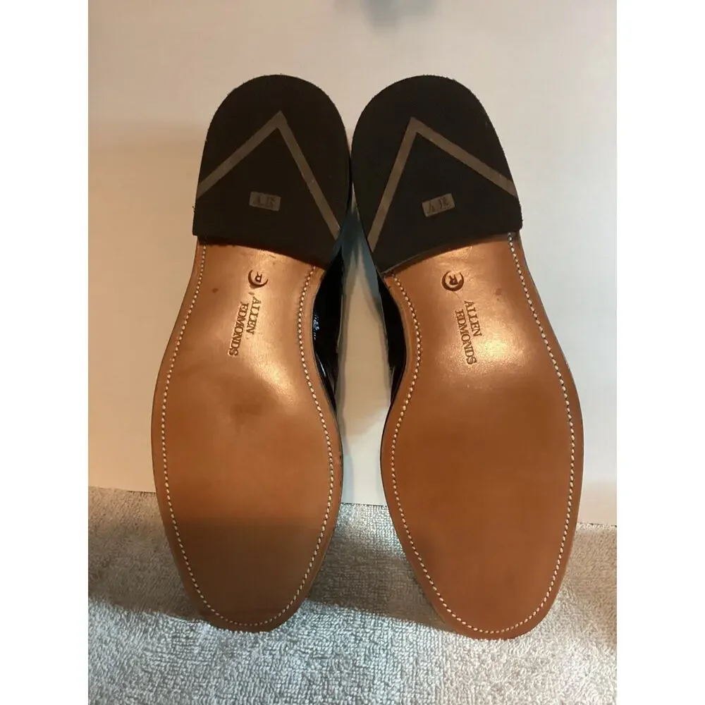 Allen Edmond’s Men’s Dress Shoes 9.5 B Black Lace Up Size 31716 Style